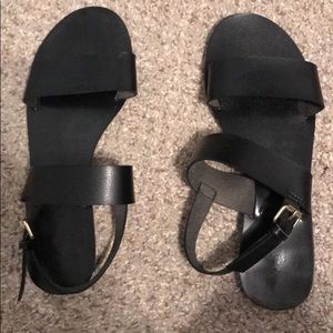 Black sandals